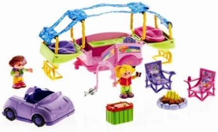 little people going camping