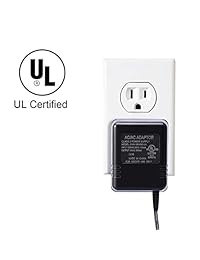 Adaptador de alimentación de cable C AC24 V, transformador de potencia Lammu 24 V para requerir termostato inteligente WiFi Nest Honeywell Ecobee3 Ecobee4