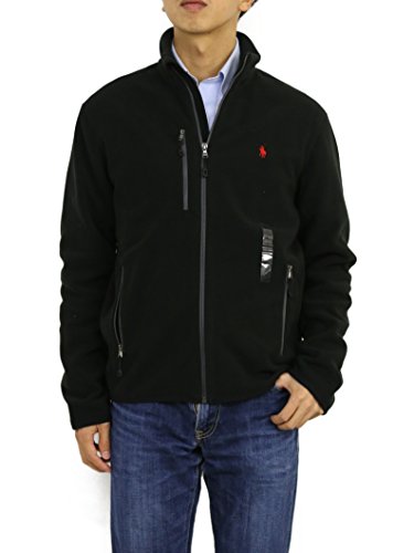 polo ralph lauren men's performance full zip fleece jacket
