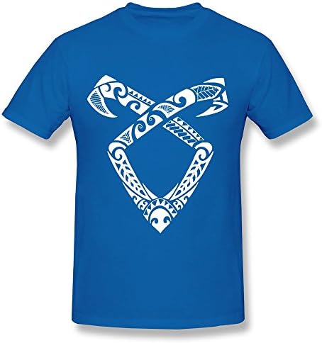 SIANDA Men's Shadowhunters TV Show 2015 Logo T-Shirts Size XS RoyalBlue