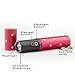 Guard Dog Security Electra Concealed Lipstick Stun Gun with Flashlight, 100-Lumen (Red)