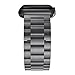 Simpeak Band Compatible with Apple Watch 38mm 40mm Series 6 SE 5 4 3 2 1, Women Men Solid Stainless Steel Business Band Strap Replacement for iWatch 38 40, Black