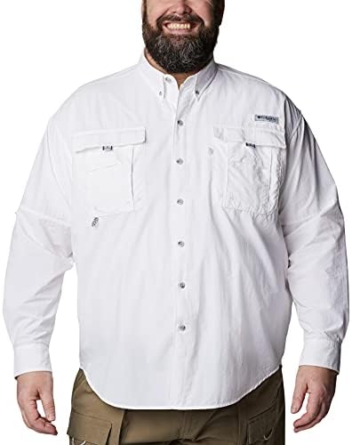 Bahama II Long Sleeve Shirt, White 