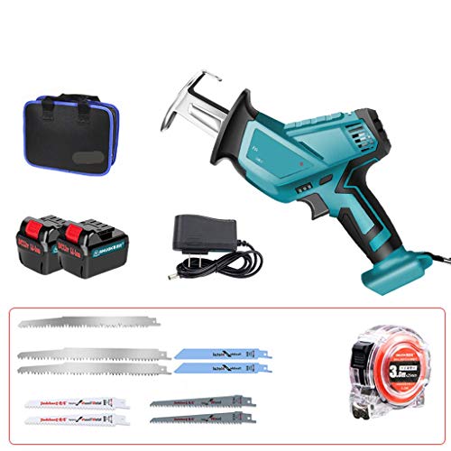 Säbelsäge Lithium-Batterie-Säbelsäge, eine Maschine for mehrere Zwecke, Verbesserten LED-Licht, legierter Stahl…