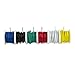 22 Gauge Wire, Electrical Wiring, Solid Hookup Wires, Tinned Copper, 6 Spools (25 Feet Each), 300V, PVC Coated (OD: 1.5mm), Red, Black, Green, Yellow, White & Blue Hook Up Cables, Breadboard
