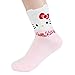 kikiyasocks Socksense Hello Kitty Character Series Women's Original Crew Socks (Kitty Me_5pairs)