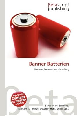 Banner Batterien Livros Na Amazon Brasil 9786136004792