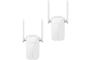 D-Link AC1200 Mesh WiFi Range Extender 2-Pk - Cover up to 1550 sq.ft and 30 Devices - Dual Band, Extend Wi-Fi in Your Home, E