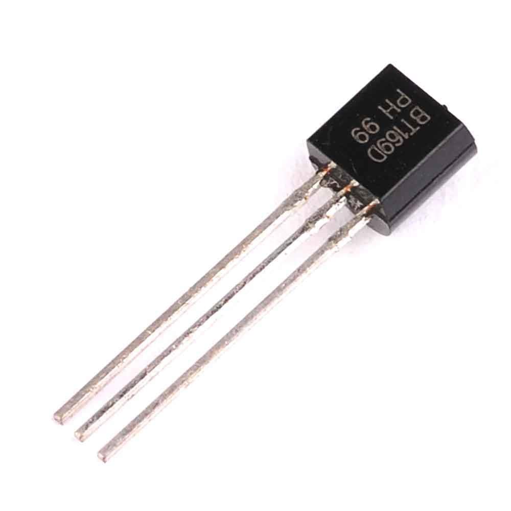 10PCS BT169D BT169 TO-92 Triacs Thyristor SCR 400V 0.8A: Amazon.com ...