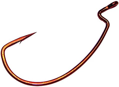 Gamakatsu 25 Pack EWG Offset Worm Hook