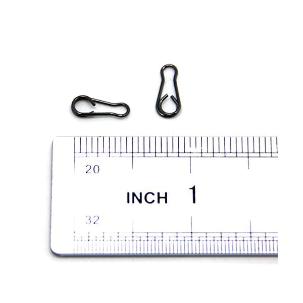 SAMS-Quick-Change-Clips-Carp-Fishing-Tackle-Multi-Clip-Swivels-Rings-Rigs-Links-40PCS-Packed