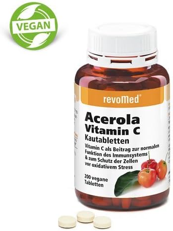 Acerola Vit. C chewing tablets with natural vitamin C from Acerola cherry for a healthy immune system