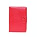 7 inch Tablet Protective Case,Stand Holder,Portable Foldable and Solid Stand Case,Compatible with All Universal 7 inch 16:9 Tablets PC(Red)