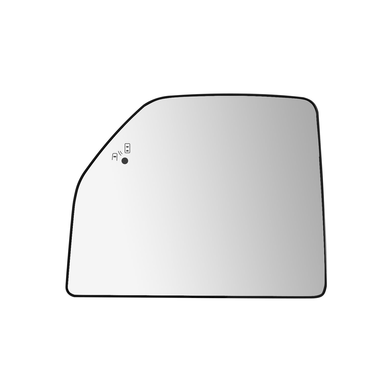 Photo 1 of Driver Side Mirror Replacement for 2015-2020 Ford F150, 2017-2022 Ford F250 Super Duty, 2017-2019 Ford F350 Pickup Truck, Left Side Mirrors Glass, with Backing Plate, Power Heated, Blind Spot