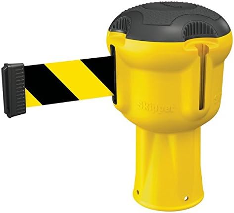 retractable barrier skipper black / yellow-yel - barrier systems - car park barriers