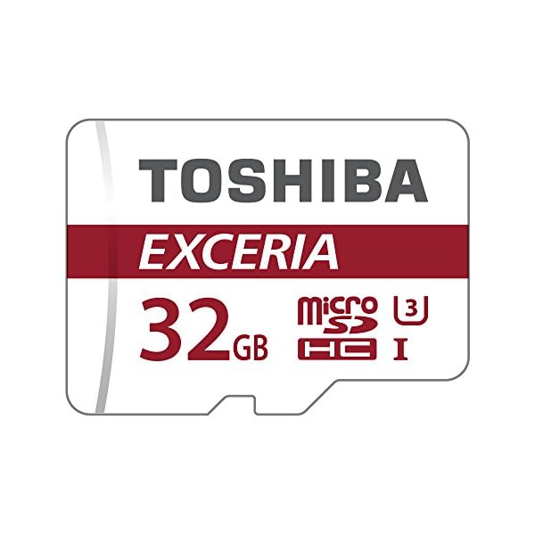Toshiba EXCERIA M302-EA Micro SDHC 32GB UHS-I Klasse 10 Speicherkarte (bis zu 90MB/s lesen)