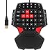 MOSTOP Keybaord One Handed Keyboard Portable Mini Gaming Keypad Ergonomic Game Controller for LOL/WOW/DOTA (Gaming Keyboard)thumb 1