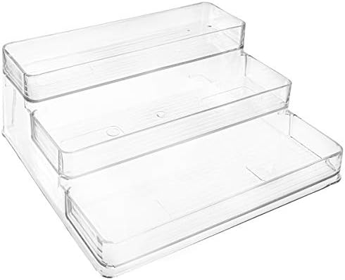 Farberware 3 Tier Pantry Rack Kitchen Cabinet Organization Food