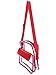 Nova Sport Wear Clear Messenger Bag, NFL Clear Bag Policy Stadium Approved Tote