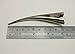 Generic Duck Bill Clip Color Silvery 4.3 Inches In Length Large Size without Teeth Pack of 4.