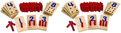 Excellerations PEGNUMBD Peg Number Boards (Тwo Рack)