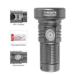 ThruNite LED Flashlight Rechargeable, Catapult Mini