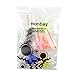 Honbay 6Pairs Reusable Silicone Swimming Earplugs Soft and Flexible Ear Plugs for Swimming, Learning, Hearing Protection, Concerts, Airplanes, Shooting, etc