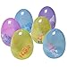 Toy Filled Jumbo Easter Eggs With Trolls Figurines, Set of 6