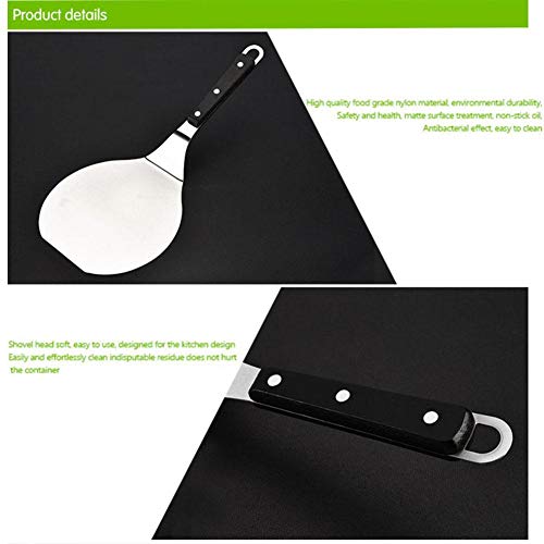 Stainless Steel Oven and Pizza Spatula Pizza Peel Baking Shovel Paddle Cake Lifter Transfer Tray For Pizza, Bread, Cake, Pie Barbecues14.37in × 6.50in