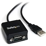 StarTech.com USB to Serial Adapter – 1 port – USB Powered – FTDI USB UART Chip – DB9 (9-pin) –  USB to RS232 Adapter