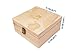 YogiTec Essential Oils Storage Box - Wooden 36 Slots Organizer Carrying Case for Aromatherapy Oils Bottle or Roller Bottles with Black Foam Padding and Free 192 Labels for Holidays