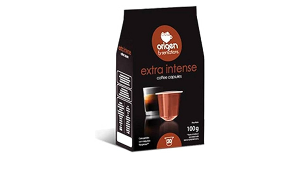 EXTRA INTENSO ORIGEN SENSATIONS, 20 CÁPSULAS COMPATIBLES NESPRESSO :  Amazon.es: Hogar y cocina