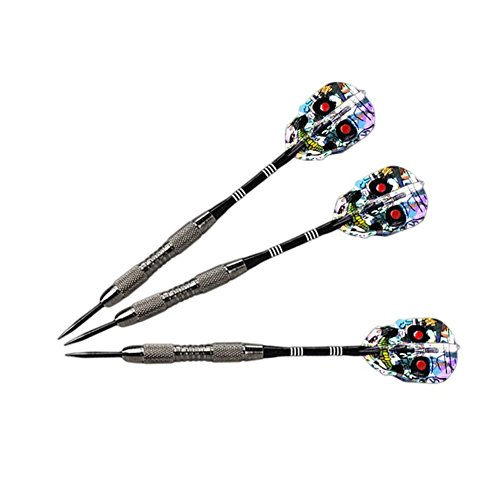 Taloyer Aluminum Alloy Skull Head Tip Darts Tough & Safe Darts Accessories