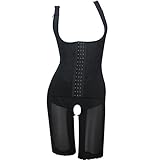 Shaperdiva Women's Spandex Shapewear Slip Bodysuits with Straps