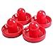Awakingdemi 4pcs Plastic Air Hockey Pucks and Pushers Goal Handles Paddles Replacement for Game Tables, Equipment, Accessories