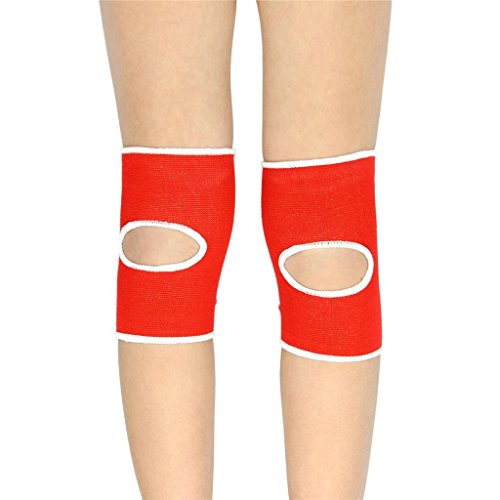 image for BXT Kids Children Boys Girls Stretchy Cotton Knee Pads Sports Padded K