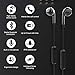 Bluetooth Earphones Sports Wireless Headphones HiFi Stereo Sound Bluetooth V4.2 in-Ear IPX6 Sweatproof Noise Canceling Headsets with Microphone Volume/Music Adjustable for Cell Phones Tablet PC