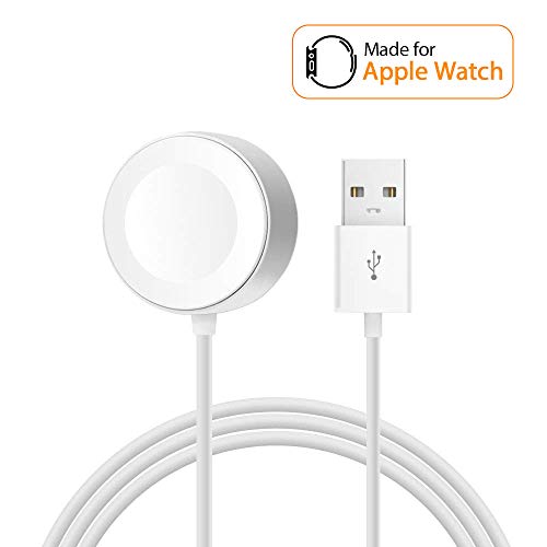 HOMFUL iWatch Charger Compatible with Apple Watch, 3.3FT Magnetic Portable Watch Charger Cable Cord Replacement for Original Apple Watch Series 2/3/Nike+/Edition