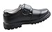 QHamThim Boys Leather Oxford Black School Uniform Outdoor Dress Shoe(Toddler/Little Kid/Big Kid)