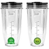 Blend Pro 24 oz Cup with Sip & Seal Lid Replacement Compatible with Nutri Ninja 24 oz Cups for Blender Bl450 BL454 Auto-iQ BL