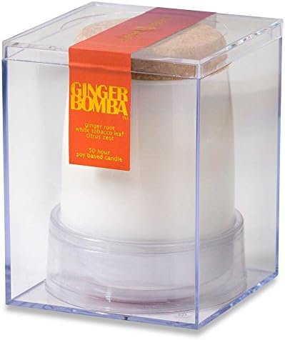 Michael Anthony Furniture Ginger Spice Bomba Scented Soy Candle