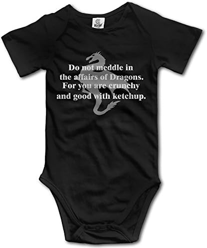 Do Not Meddle In The Affairs Of Dragons Girls Cute Baby Onesies Romper