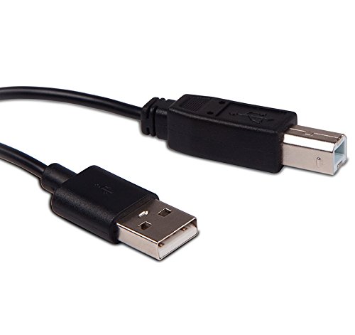 10ft Printer Cable Brother MFC-J480DW - Wireless Inkjet Color All-in-One Printer - USB 3.0 Male to USB Type B Male Cable