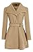 Wantdo Women's Wool Wrap Swing Coat with Belt