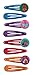 Goody Trolls Hair Accessory Gift Pack with Satin & Chenille Blue Hair Brush, 25 Count