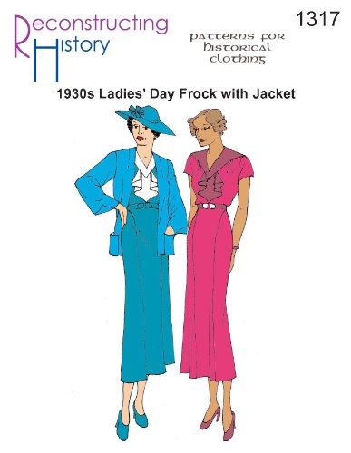 1930s Day Dress and Jacket Pattern
