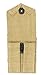 Ultimate Arms Gear Tactical Militaria U.S. Army Military GI USGI WW2 WWII 1943 Reproduction Khaki Tan Canvas Pistol Belt Double Dual 2 .45cal 1911 1911A1 Pistol Gun Mag Magazine Pouch Holder