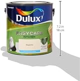 Dulux Easycare Kitchen Matt Emulsion Paint Magnolia 2.5L Walls Ceilings Grease view 9