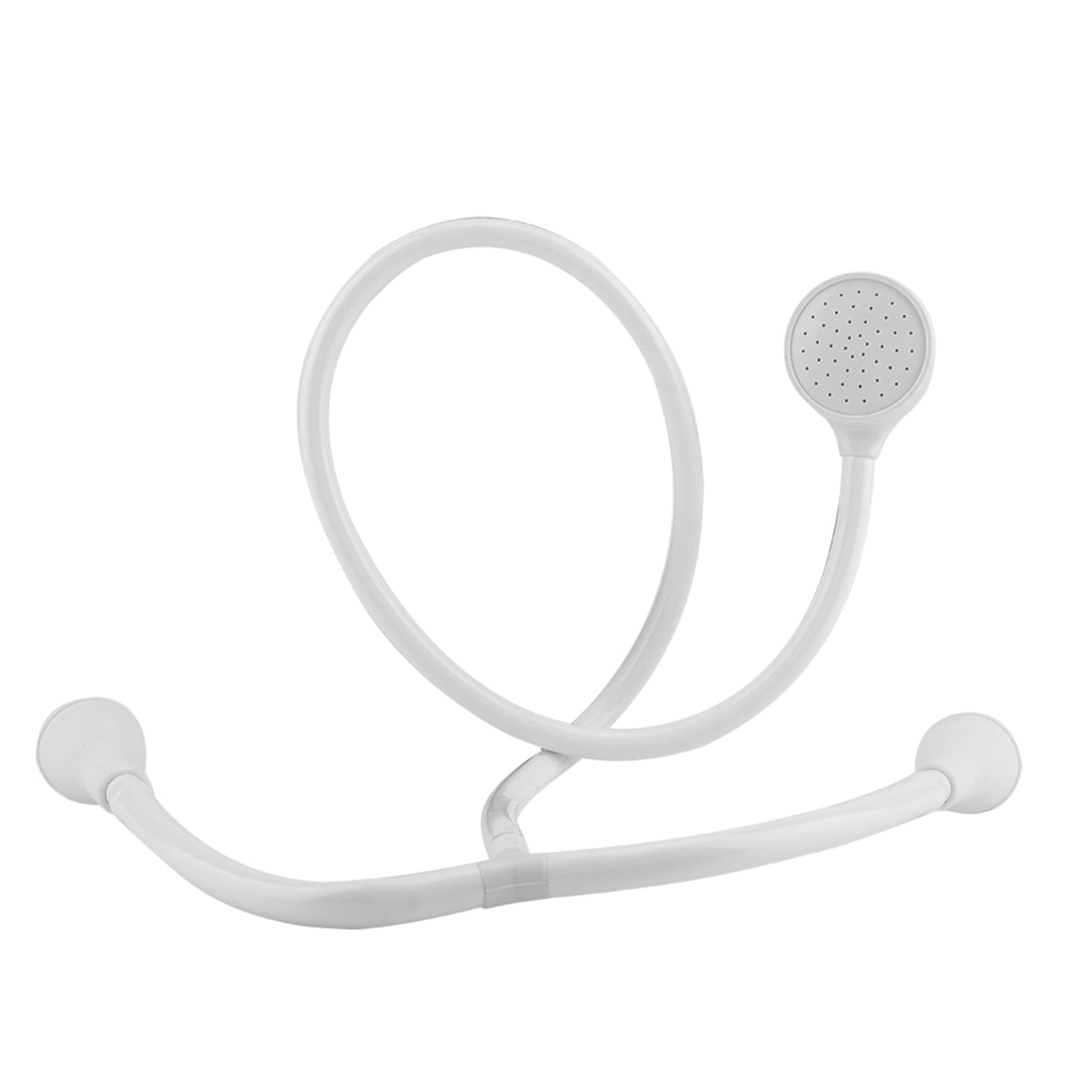 Tap Push On Bath Shower Head and Hose 1200mm / 47.2 inch for Bathing, Shampooing and Pets Shower