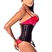 Ann Darling Latex Sport Waist Trainer/Cincher/Trimmer Hourglass Corset Black Medium